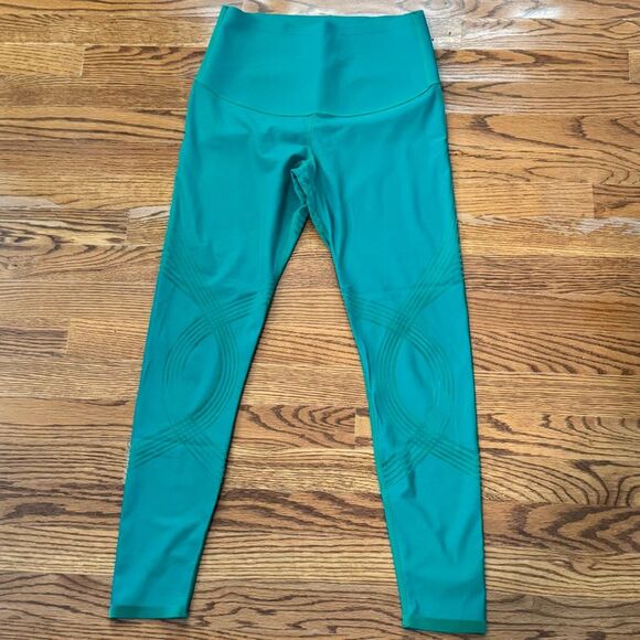 Fanka Body Sculpt Leggings. Green. - Picture 1 of 7